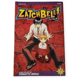 Zatch Bell! Volume 7 English Manga Makoto Raiku Viz‎